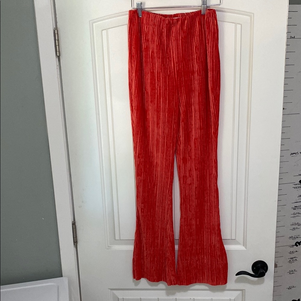 Urban Outfitters Rosie Velvet Flare Pant